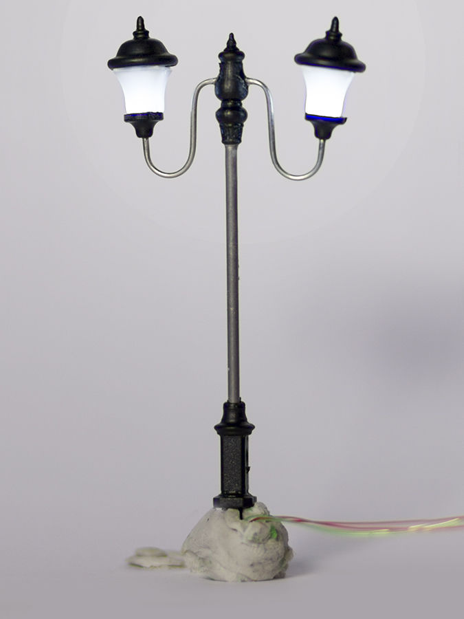 2-ramienna LATARNIA RUSTYKALNA LA11 7cm