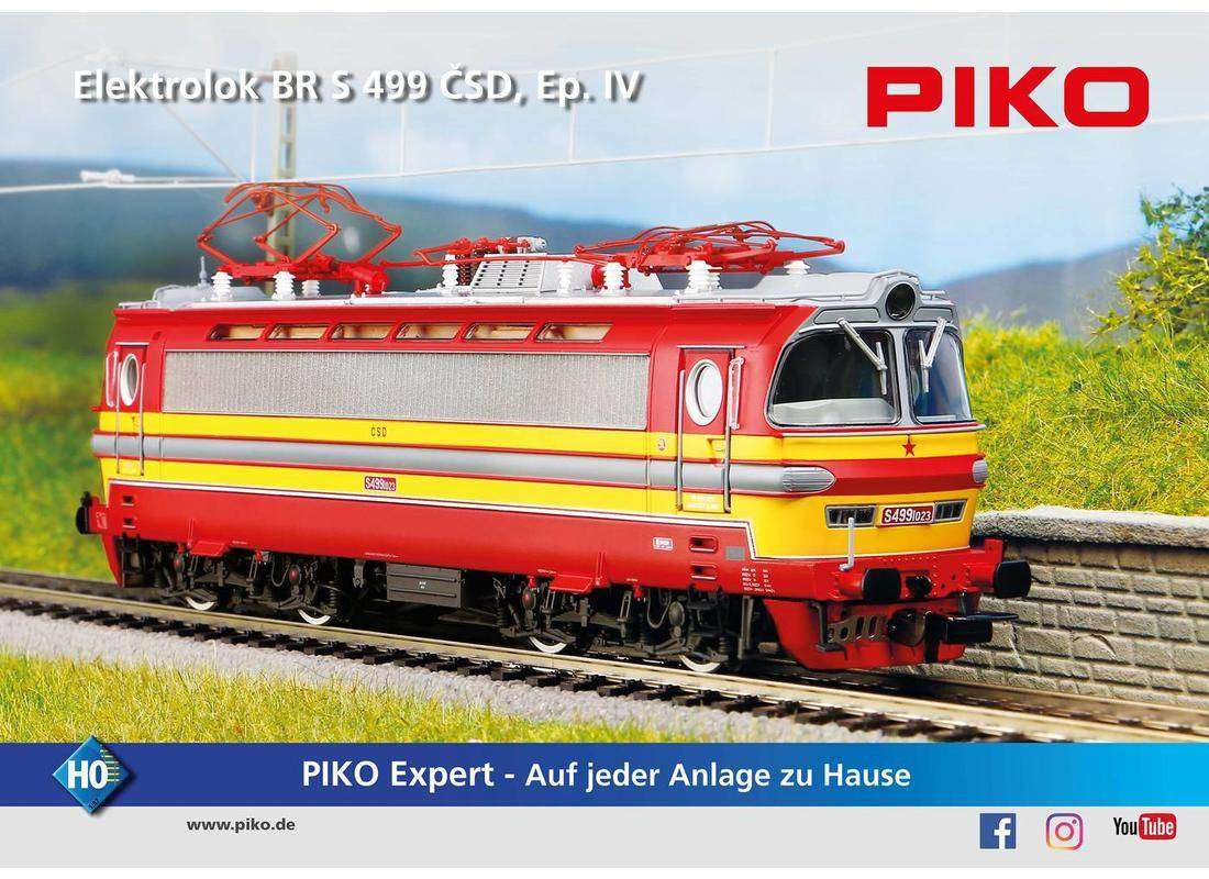 Piko 51380 - Elektrowóz S499 CSD Laminatka, ep. IV