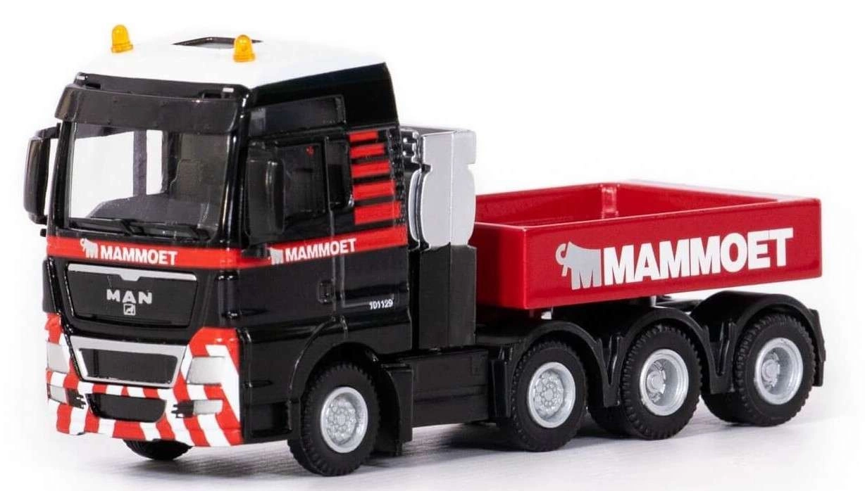 Ciężarówka MAMMOET MAN z skrzynią balastową 1:87