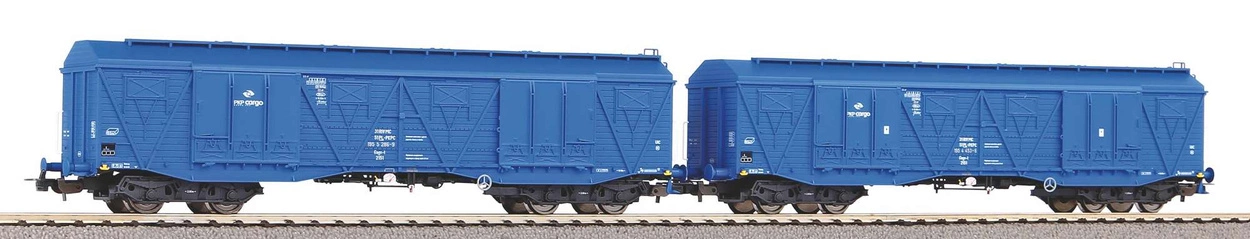 Zestaw dwóch wagonów 401 Ka PKP Cargo - Piko 58271