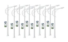 Lampa na makietę 11 cm - 10szt