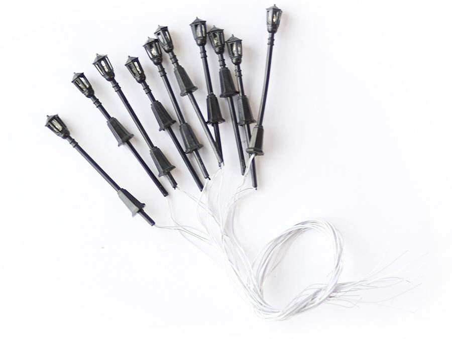 10x RUSTYKALNA LATARNIA LA03 6,5 cm