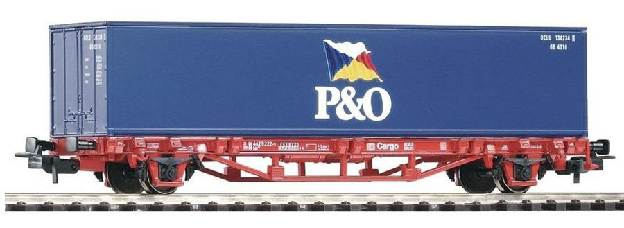 Platforma kolejowa P&O DB-Cargo - Piko 57706