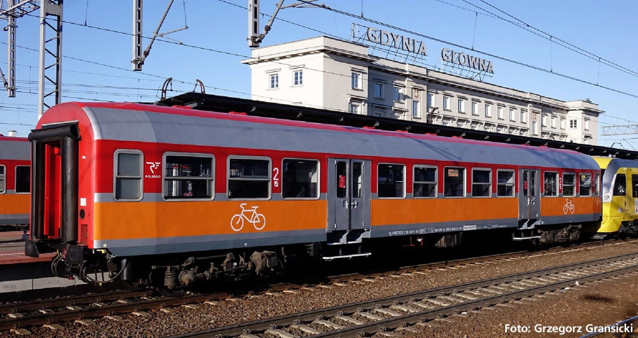 PIKO 96665 wagon osobowy 120A Bonanza PKP Polregio epoka VI