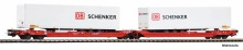 Wagon platforma kieszeniowa T3000e DB Schenker PIKO 24626