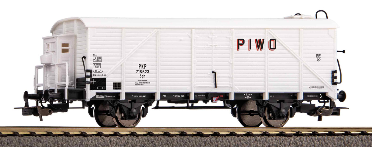 Piko 24514 Wagon Towarowy Chłodnia ex "Berlin" PKP ep.III