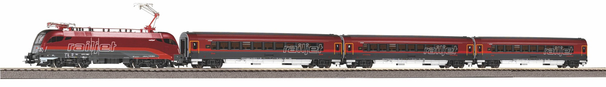 Piko 57178 - Zestaw Startowy Railjet ÖBB