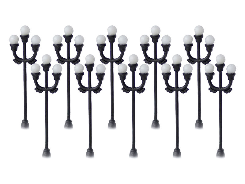 Ozdobna LATARNIA 3 kule LA12 7cm