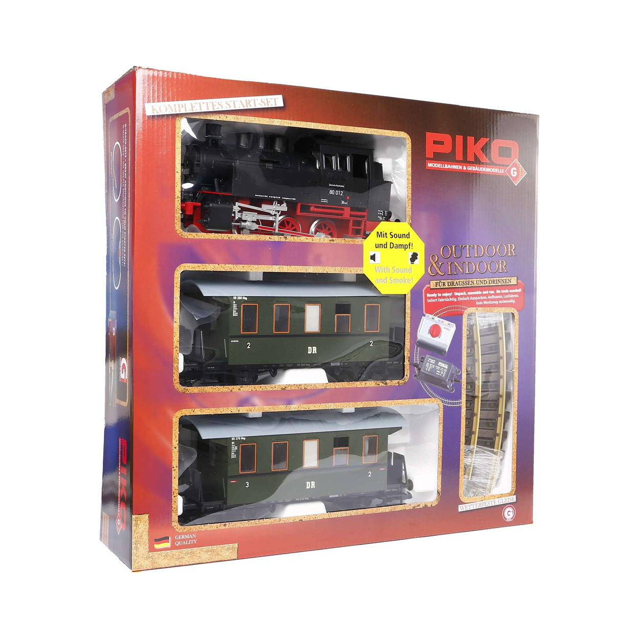 Niemiecka kolejka elektryczna w skali G - Piko 37125