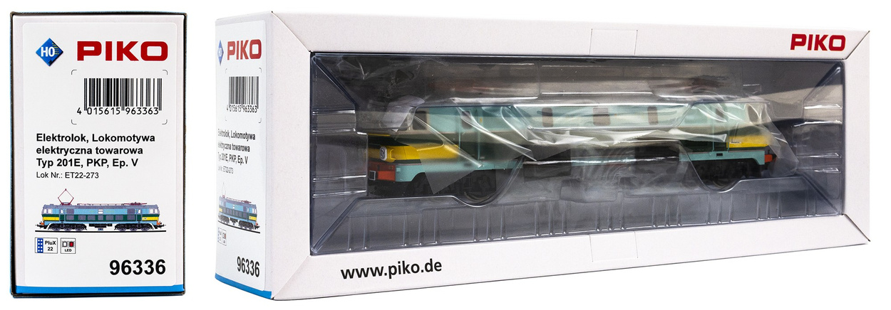 PIKO 96336 Lokomotywa elektryczna ET22-273 PKP